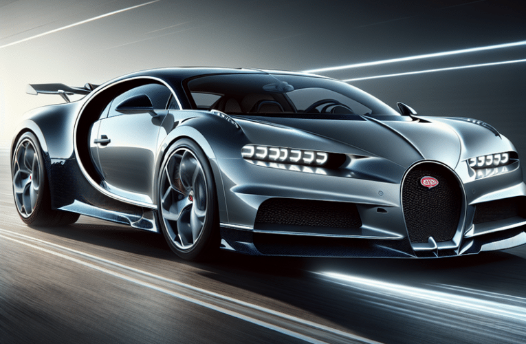 Bugatti Chiron Super Sport 300+ – danych technicznych mistrza prędkości