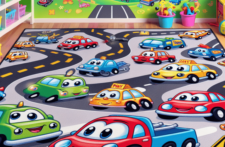 Magia dywanów z Motywem Cars (Auta Disney) dla Najmłodszych