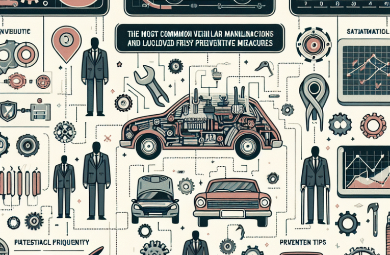 Najczęstsze usterki w pojazdach – dane statystyczne i sposoby zapobiegania