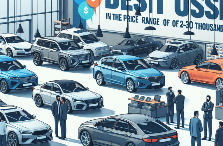 Najlepsze auta używane w cenie 20-30 tys. zł według aktualnych danych rynkowych