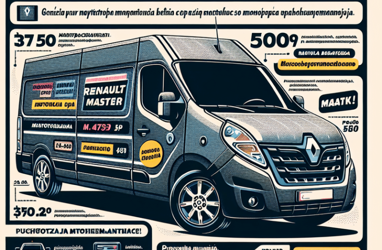 Sprawdź, ile kosztuje zakup i utrzymanie Renault Master z oferty Orzeła