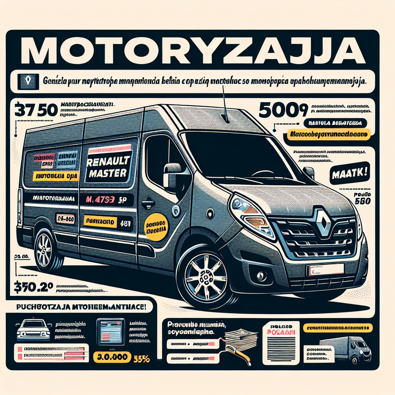 Sprawdź, ile kosztuje zakup i utrzymanie Renault Master z oferty Orzeła