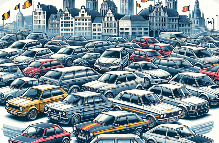 Trendy rynkowe: Jakie marki samochodów dominują na belgijskim rynku motoryzacyjnym?