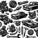 Wybór motywów motoryzacyjnych w tatuażach – od klasyki do nowoczesności