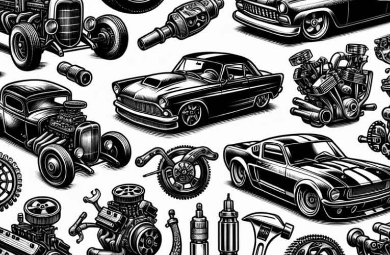 Wybór motywów motoryzacyjnych w tatuażach – od klasyki do nowoczesności