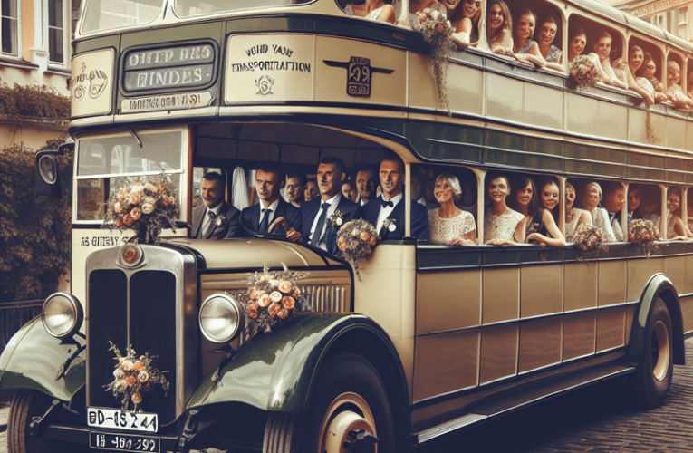 Zalety zabytkowych autobusów jako transport dla gości weselnych – studium przypadku