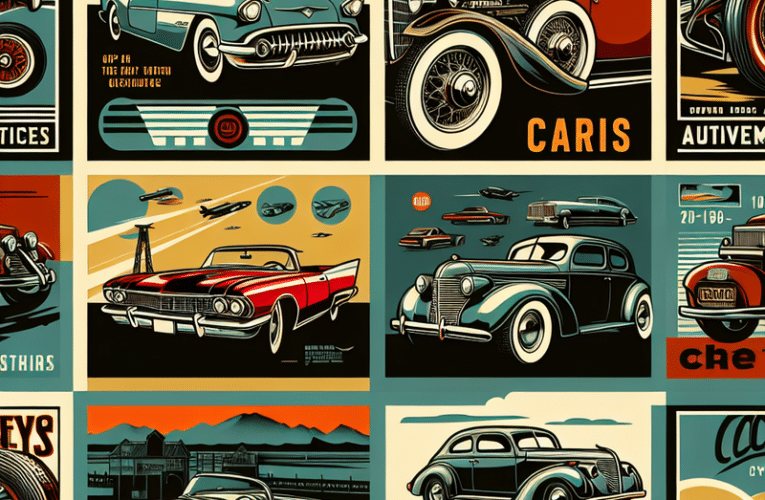 Najpopularniejsze plakaty motoryzacyjne: Ceny i dostępność