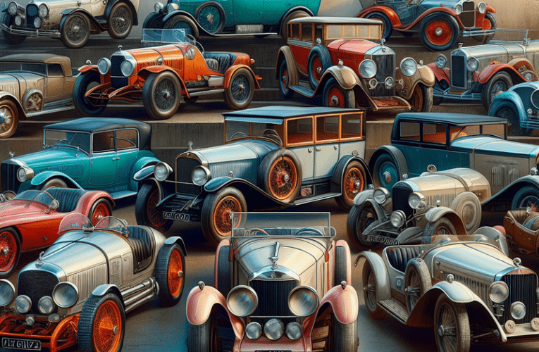 Wprowadzenie do historii rzadkich marek samochodów od lat 50 XX wieku