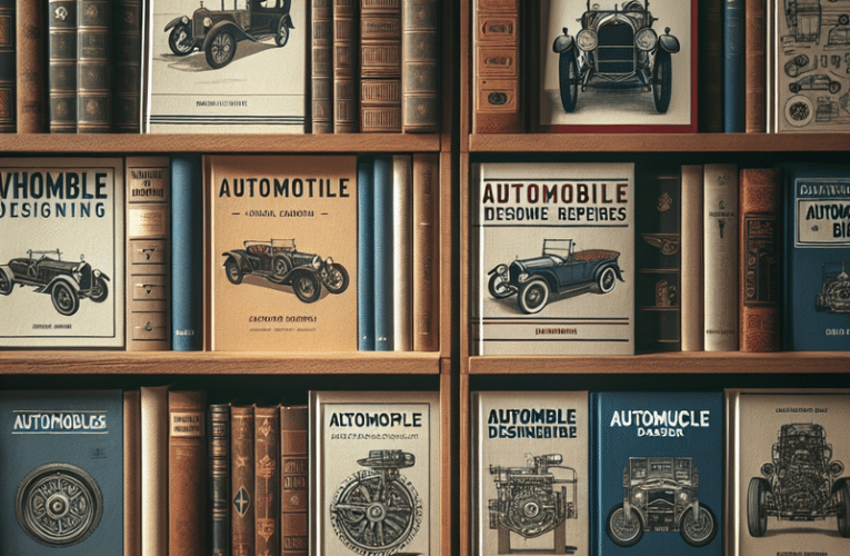 Książki o motoryzacji: Historia od pierwszych pojazdów do współczesnych innowacji