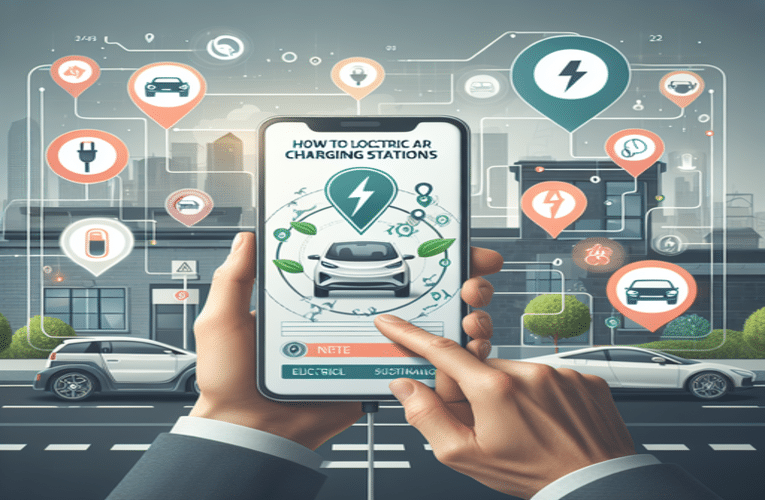 Jak zlokalizować stacje ładowania aut elektrycznych – praktyczne porady i wskazówki