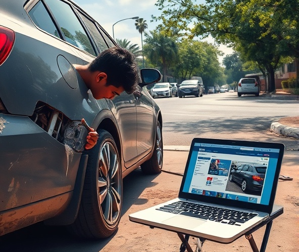 Jak ocenić rzeczywisty koszt naprawy samochodu uszkodzonego z OLX przed zakupem?